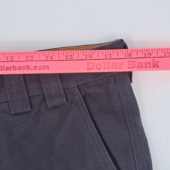 Duluth Trading Co Fire Hose Cargo Pants Mens 36x30 Cotton Navy Blue Relaxed Fit - Picture 5 of 11